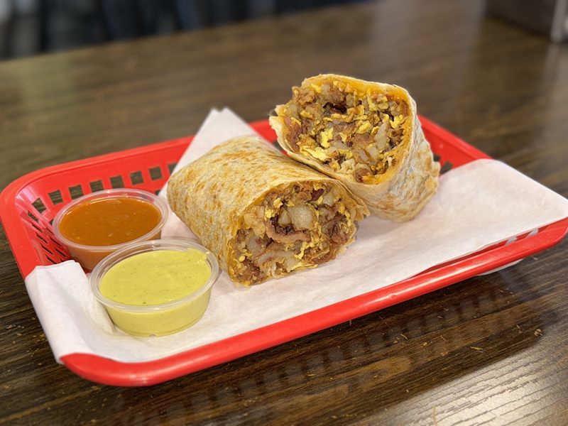 Casita Taco Al Carbon food